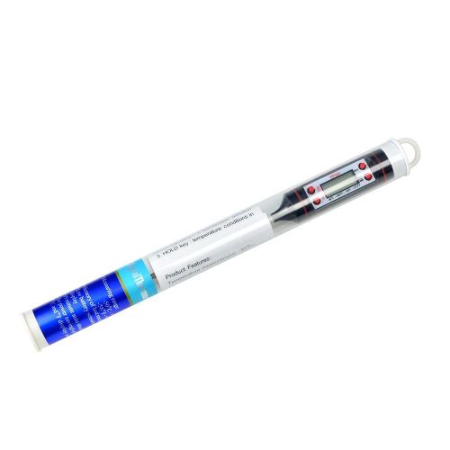 1pc Kitchen Meat Thermometer With Probe, Digital LCD Display For Food Baking, BBQ 1pc Kitchen Meat Thermometer With Probe, Digital LCD Display For Food Baking, BBQ